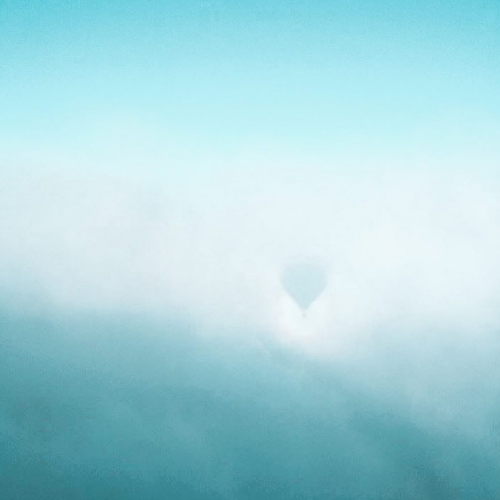 Maroc Montgolfière - view on a Marrakech Hot Air Balloon flying into the clouds